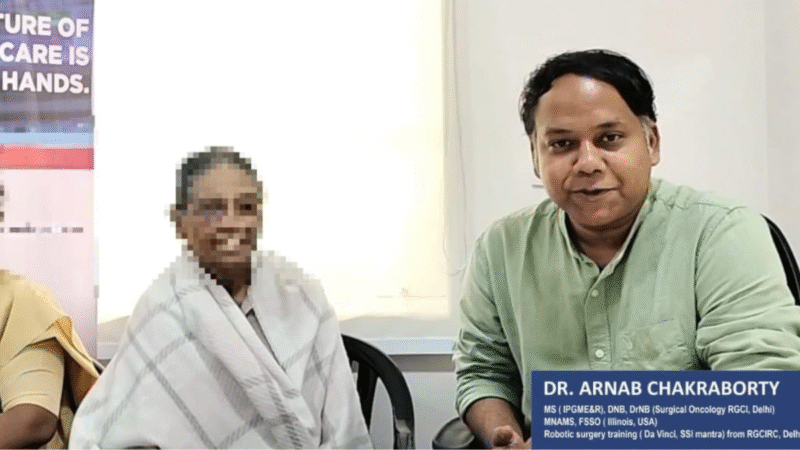 প্রাণঘাতী ক্যান্সারে আক্রান্ত ৭১ বছর বয়সী মহিলা বাড়ি ফিরলেন ক্যান্সার মুক্ত হয়ে