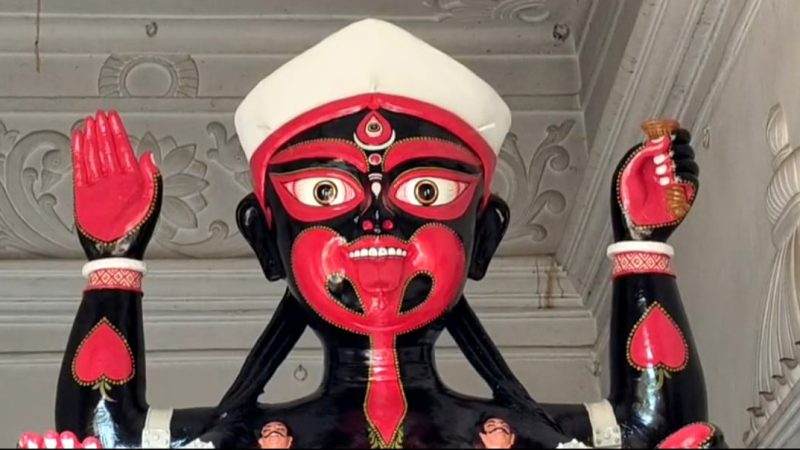রহস্যে ঘেরা তান্ত্রিক কালীপুজো! বনকাটিতে শ্মশান থেকে শুরু হয় পুজোর আচার