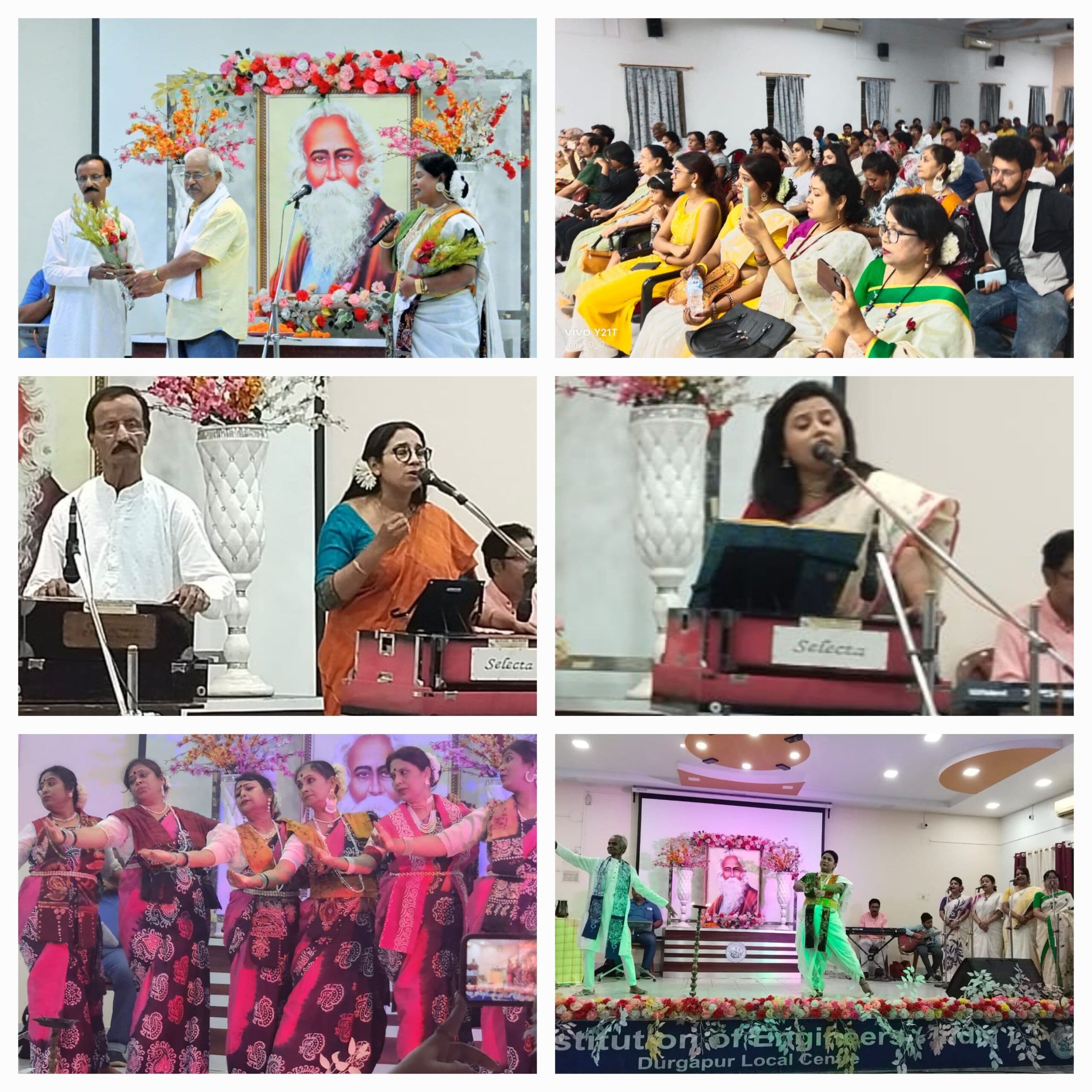 দুর্গাপুর কালচারাল সোসাইটির উদ্যোগে রবীন্দ্রজয়ন্তী উদযাপন