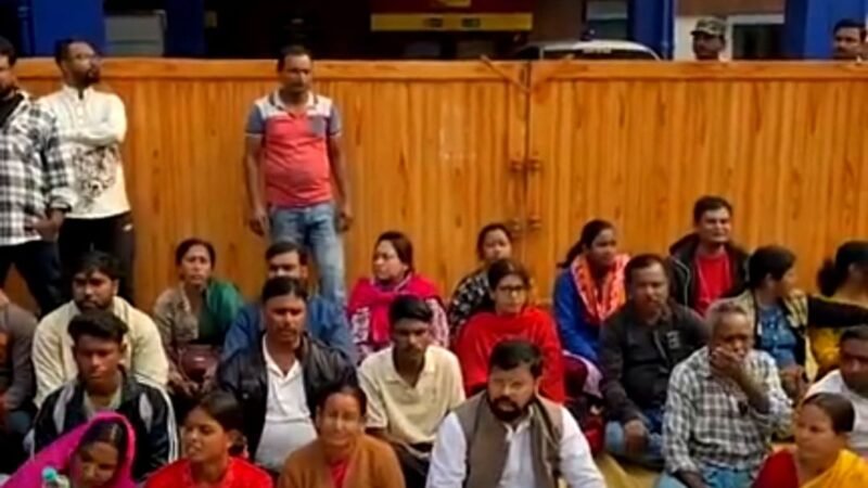 দুর্গাপুরে এডিডিএ-র উচ্ছেদ ঘিরে রাজনৈতিক উত্তেজনা, পুনর্বাসনের দাবিতে বিজেপির বিক্ষোভ